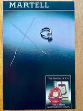Martell Cognac XO Original 1989 Vintage Werbung Advert Reklame
