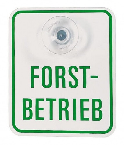 Autoschild forstbetrieb 655 - forstbetrieb, 78-655