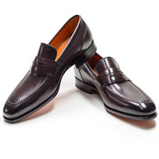 Santoni Penny Loafer in