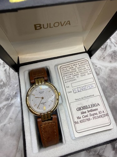 Bulova ambassador quartz ref - bulova,