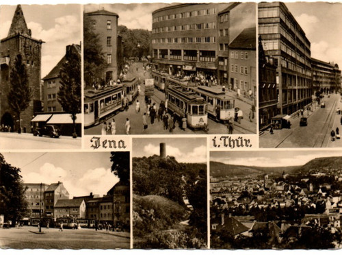 Ansichtskarte jena - jena,