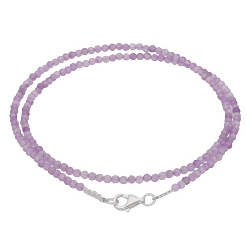 Amethyst perlenkette - 2,