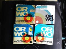Origanale ORWO Tonbänder 4 Stück