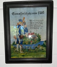 altes Hinterglasbild