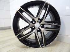 1x Alufelge 18 Zoll 7.0" 5x100 51ET Glanz Schwarz 6F0601025 Seat Ibiza Rim Wheel