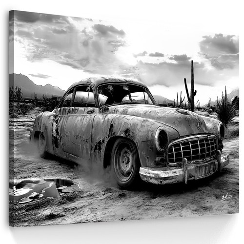 Leinwand bild rostiger - bild,