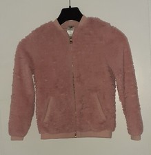 C&A Blousonjacke Kuscheljacke Winterjacke Plüschjacke Strickjacke Gr. 134
