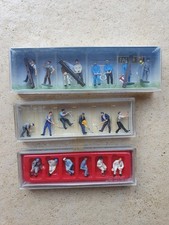 Konvolut Arbeiter , Faller 151000 , Preiser 10418 , Preiser 14145 , H0 , NEU