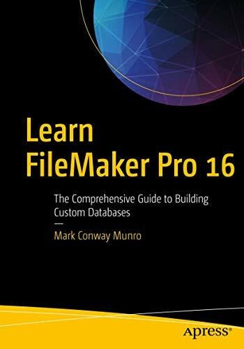 Learn filemaker pro - pro, 16: