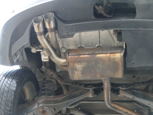 Tiguan auspuff hinten - vw,