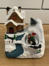 Magic Village LED Winterdorf Haus Deko Weihnachten Beleuchtung