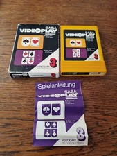 SABA  Videoplay Fairchild Videocart Spiel 3 Black Jack (17+4) für zwei Spieler