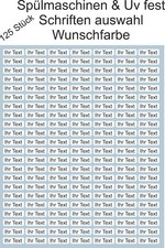 125x Wunsch Text Namen