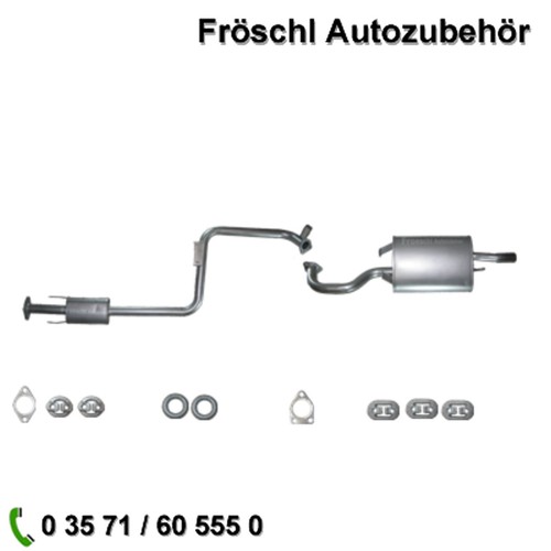 Komplette auspuffanlage - komplette,
