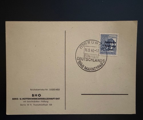 Thüringen 1948 ruhla bho - 1948,