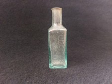 Antike Apothekerflasche Glas