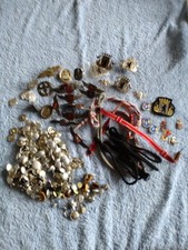 Konvolut Uniform Effekten Feuerwehr Militär Polizei ungezählt