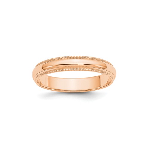 Karat rotgold milgrain - rotgold,
