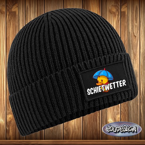 Schietwetter patch beanie - schietwetter,