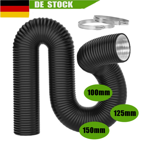 5m abluftschlauch - 1/2/3/5m,