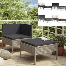 2-tlg. Garten Lounge-Set mit