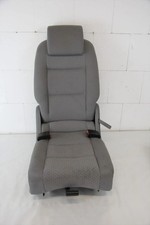 VW TOURAN 1T / Sitz Einzelsitz Stoff hinten Mitte artgrey / 1T0883064B