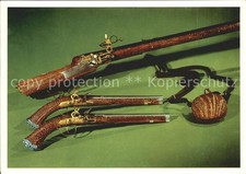 Militaria Jagdwaffengarnitur Pulverflasche 16. Ja