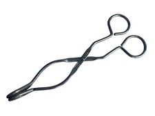 EKCO U.S.A. Grillzange /Küchenzange Metall Chrom 21cm Vintage Akzeptabel