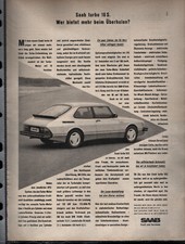 Saab Werbeanzeige Werbung Saab