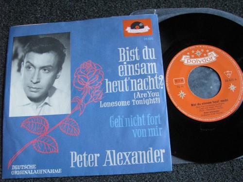Peter alexander bist - du, einsam