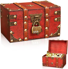 Vintage schatztruhe mit - vintage,