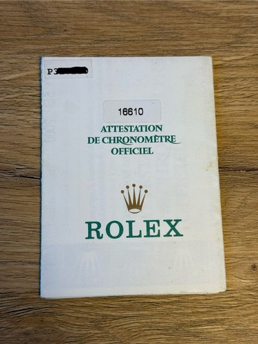 Rolex zertifikat garantiekarte - zertifikat,