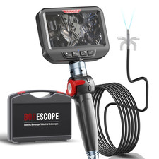 RALCAM Endoskop Kamera Gelenkendoskop 2-Weg 180° Industrielle Inspektionskamera