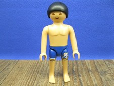 Schwimmer mit Badekappe Figur