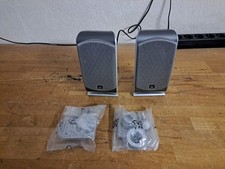 2x JBL SCS200SAT Satelliten Lautsprecher Grau ...273, Füße + Wandhalterung