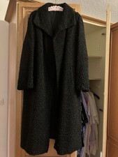 Pelzmantel Damen Echtfell Persianer, Größe 40, Schwarz