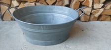 Kleine Zinkwanne Pflanzkübel