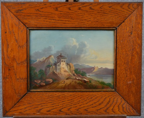 Antikes oelgemaelde jh - oelgemaelde, 19