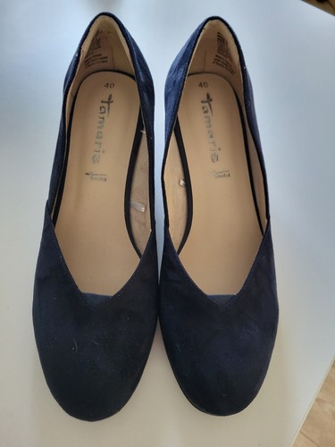 Tamaris pumps blau - tamaris, grösse