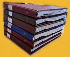 Nachlass Briefmarken Lindner Alben Sammlung Zonen Bund Europa Konvolut