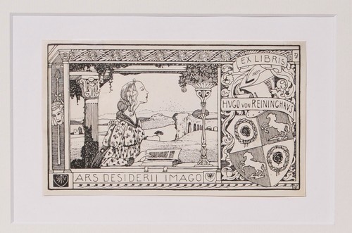 Heinrich vogeler exlibris - heinrich, vogeler/