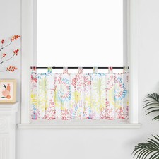 Scheibengardine Buntes