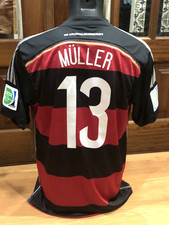 Adidas DFB Deutschland Trikot WM 2014 Größe Xl Müller All Patchs