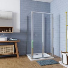 Nano ESG Glas U-Form Duschkabine Drehtür Eckeinstieg Seitenwand Duschabtrennung