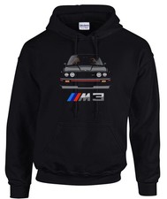 BMW M.Power 3 Auto Logo schwarz Hooded Kapuzenpullover -31389