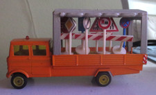 Mercedes LP 608 Schildertransporter orange Siku V 319 V 335 8 Verkehrsschilder