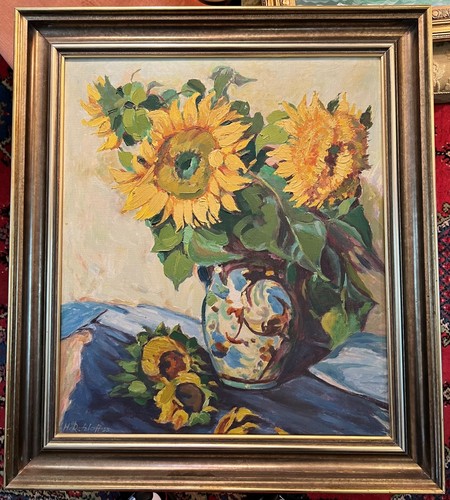 ölgemälde sonnenblume - Ölgemälde, –