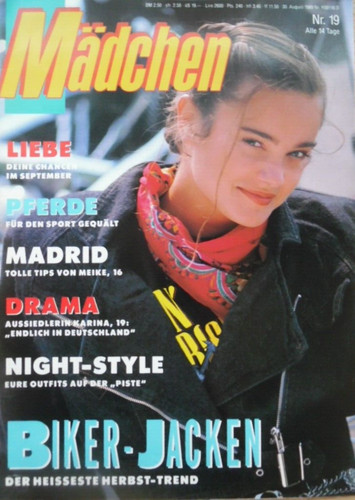 Mädchen 8 1989 - 19, 30.8.