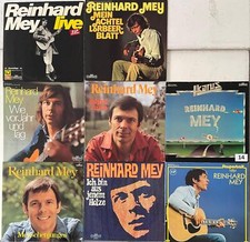 8x Reinhard Mey - LP Vinyl Sammlung - Zustand Gut / Sehr Gut