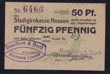 Nossen: 50 Pfennig o.D. - Buschow & Beck - KN 6466